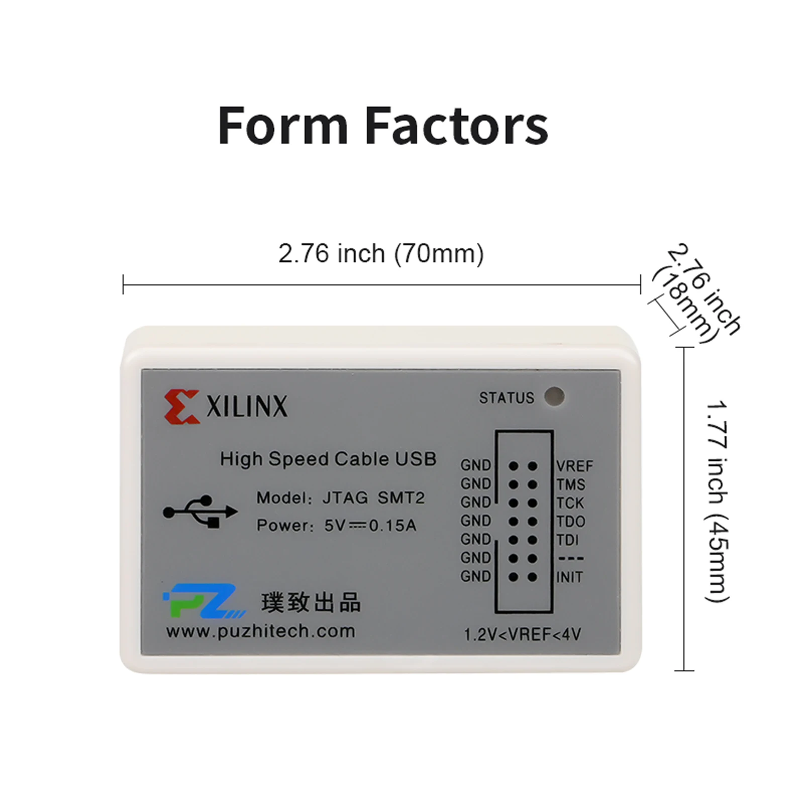 Puzhi PZ-DownLoad-X USB DownLoad For Xilinx FPGA Chips