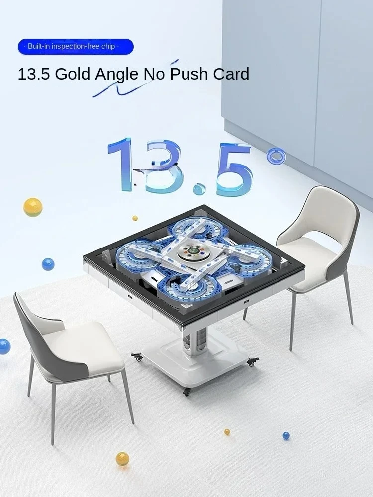 v1 pink whirlwind roller coaster mahjong machine automatic dining table dual-purpose heating household