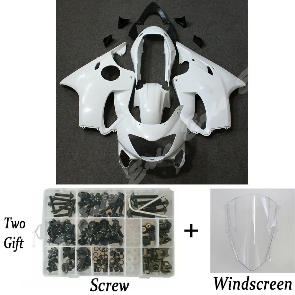 

Unpainted Injection Body Work Race Fairing Set Kit For Honda CBR600 1999 2000 F4