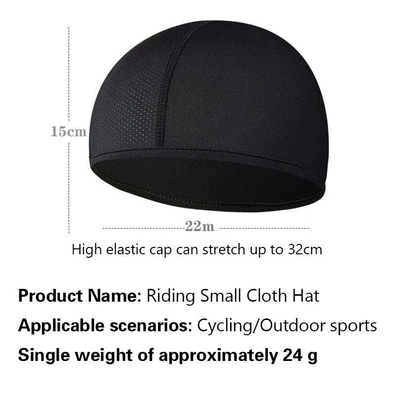 1pcs Motorcycle Helmet Inner Cap Hat Quick Dry Breathable Hat Racing Cap Under Helmet Beanie Cap Motocross Motor Helmet Hat