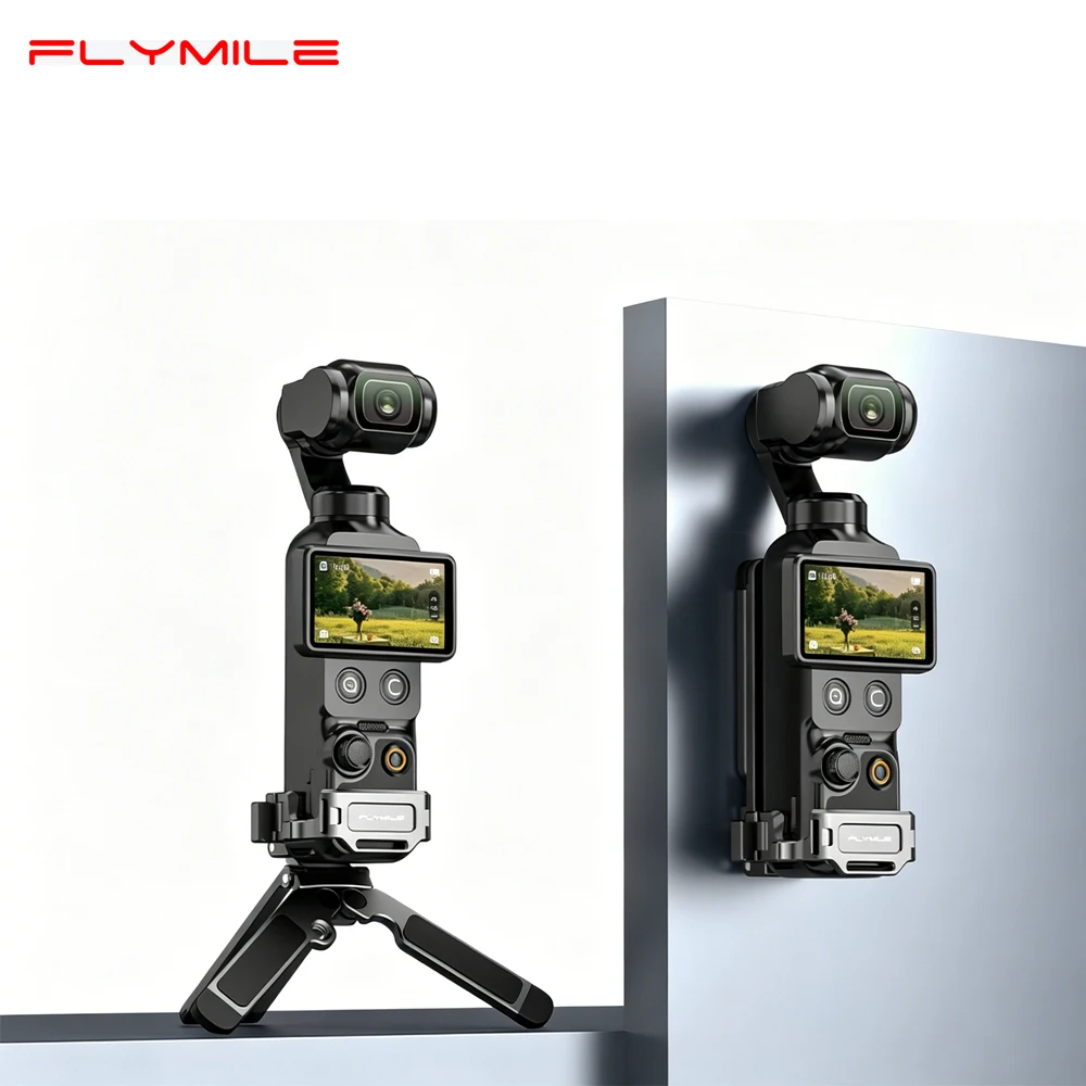 �y�Z�[�����zFlymile ���^���}���e�B�X���C�O�r DJI Osmo Pocket 3/4/4P �f�X�N�g�b�v�X�^���h���B��n���h�� Vlog ���C�u�X�g���[�~���O�A�N�Z�T���[