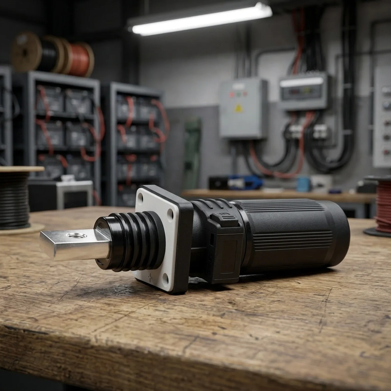 For Energy Storage Connector for Lithium Batteries 200A Current Capacity PA66 Nylon Construction IP67 Weatherproof