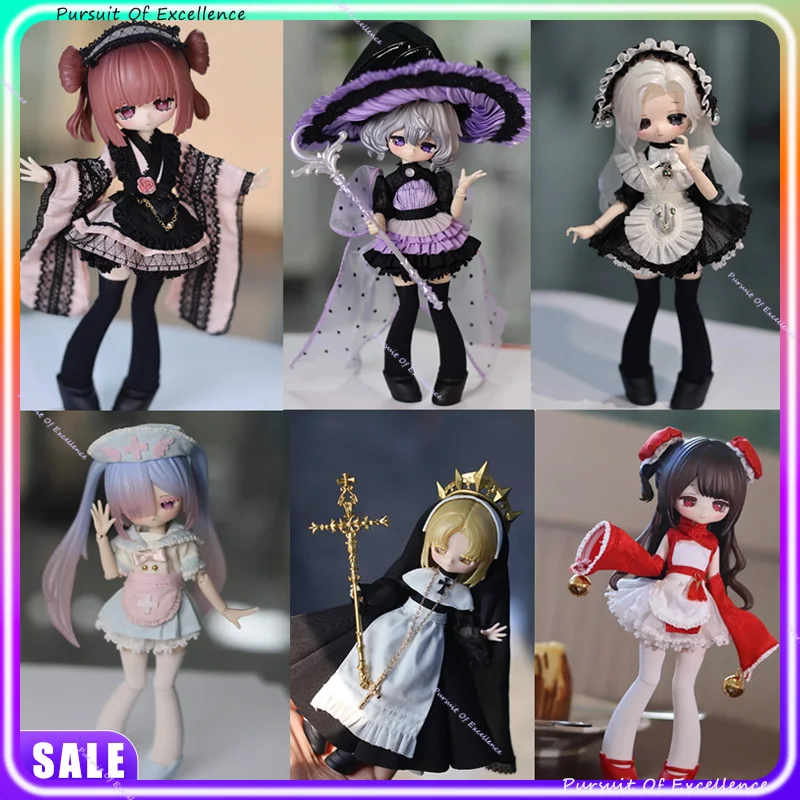 

In Stock Asymptomatic Series 12-Part BJD Blind Box Bare Body GSC Radish Legs Interchangeable Figure Christmas & New Year Gift