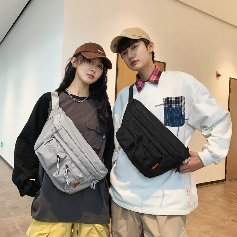 Casual Basic Style Zipper Waist Packs Simplicity 2024 High Quality Crossbody Bags for Women Youth Simplicity Bolsas Para Mujeres