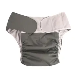 Waterproof Adult Cloth Diaper Reusable Washable Can Add Diaper Inserts