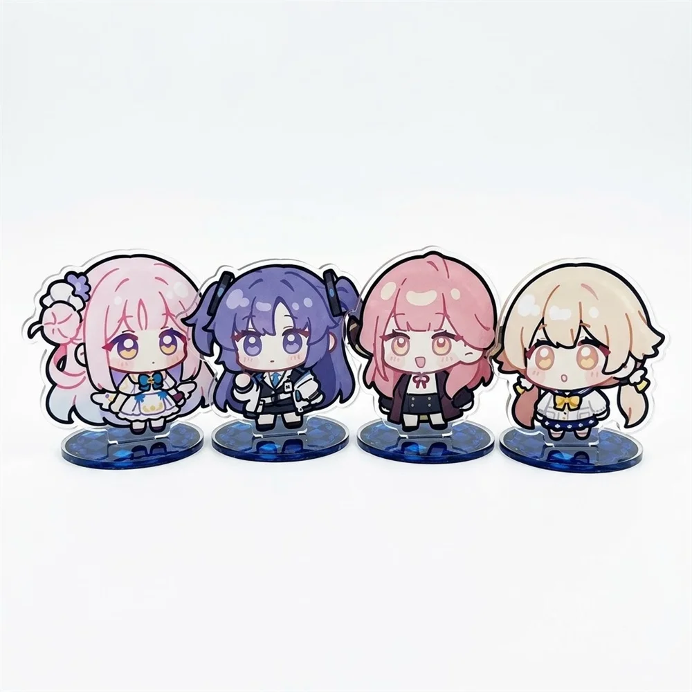 10CM Anime Blue Archive Acrylic Keychain Stand Model Ornament Accessories Goods Christmas Gifts