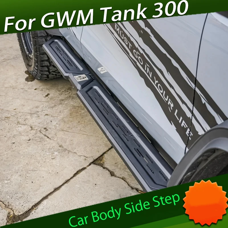 

Автомобильный кузов, боковая подставка, подходит для GWM Tank 300, модифицированный автомобильный кузов, фиксированная педаль, внешние аксессуары для внедорожников автомобиля