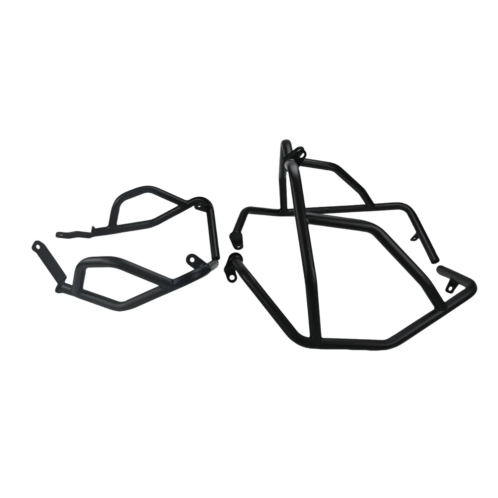MTKRACING For SUZUKI V-STROM 800DE 2024 Motorcycle Accessories Bumper Front Engine Guard Highway Crash Bar Protection view 2