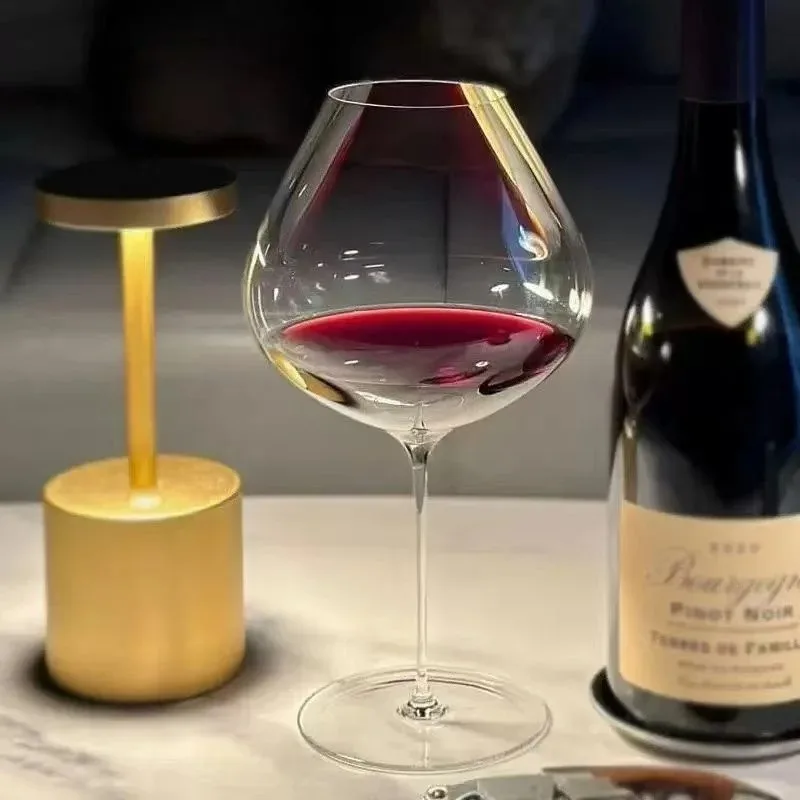 France Upscale Burgundy Cup Crystal Handmade Extremely Thin Wine Glass Bar Accessorie Aroma Enlarge Goblet Champagne Glass Decor