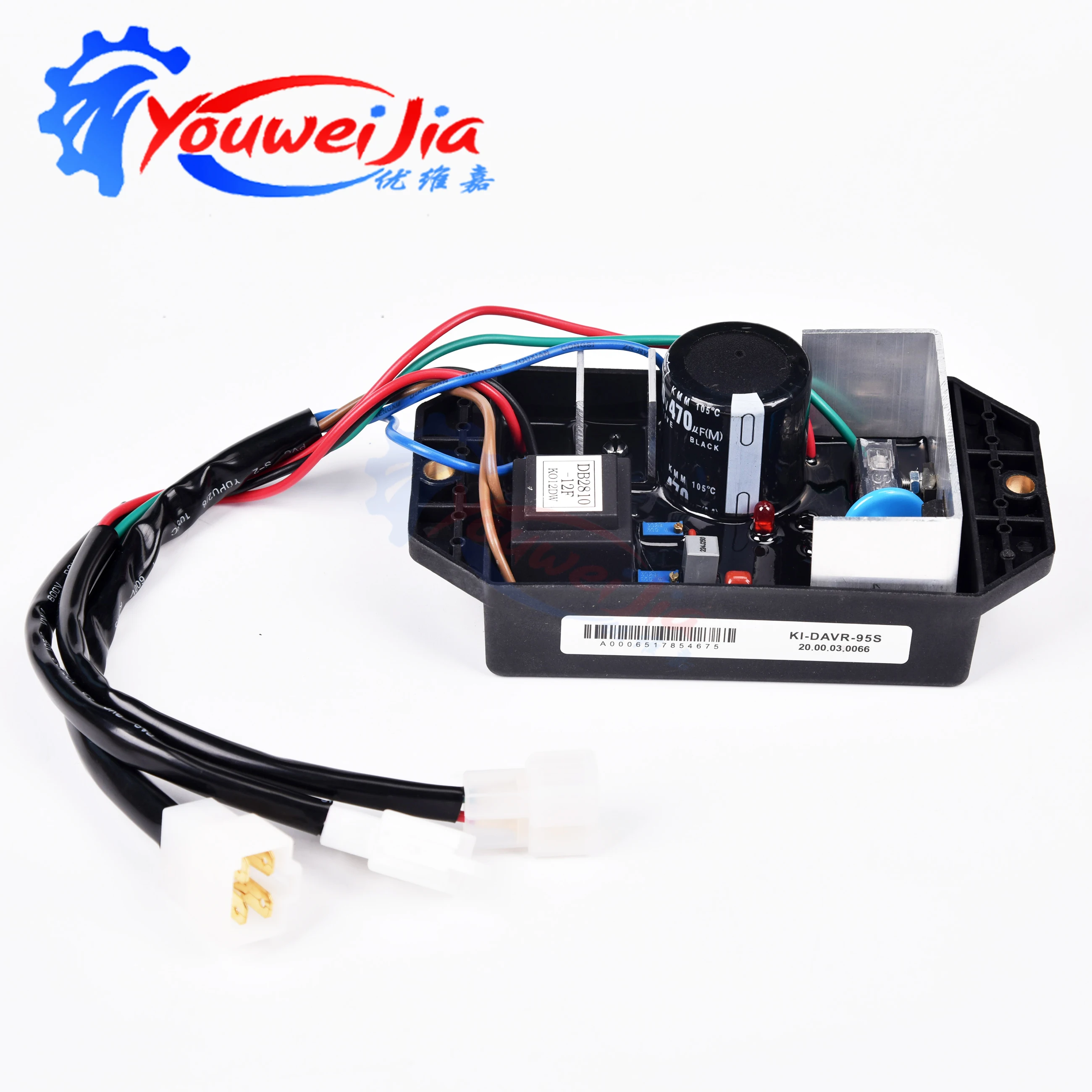 10KW Single Phase DAVR 95S Automatic Voltage Regulator Kipor AVR KI-DAVR-95S for  Generator