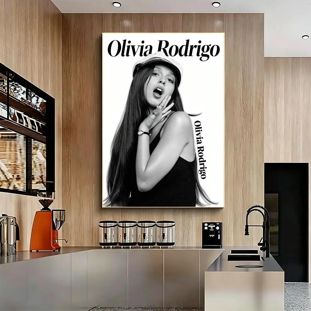 Poster von Olivia Rodrigo, HD-Druck, moderner minimalistischer Stil, Wandkunst, Heimdekoration für Büro, Schlafzimmer, Geschenk – Detail 11