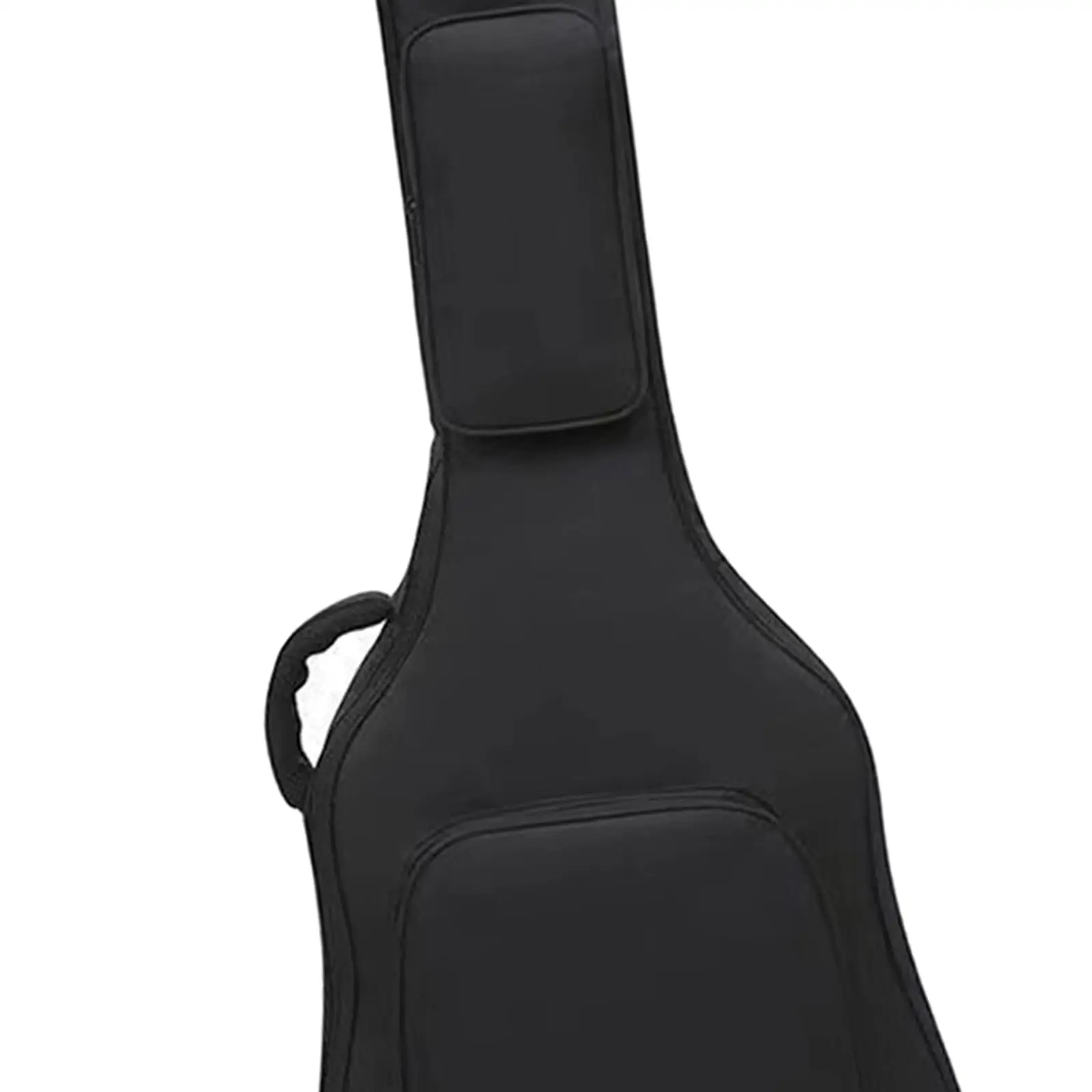 Bolsa para guitarra acústica de 41 polegadas com dois bolsos, capa protetora para transporte de guitarra para baixo