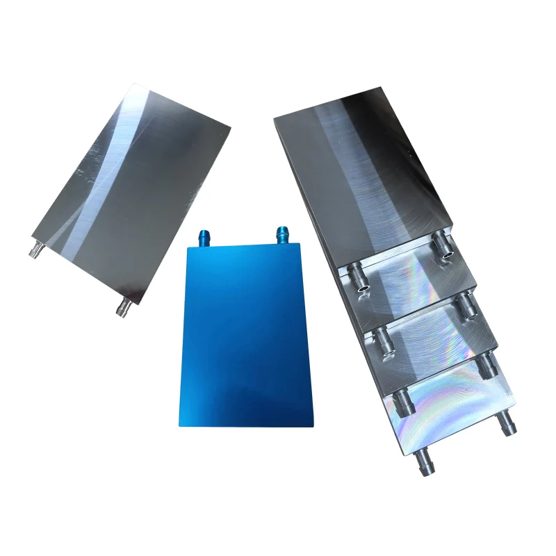120-wide cooling plate Water-cooled plate CPU graphics chip Water-cooled radiator semiconductor cooling plate