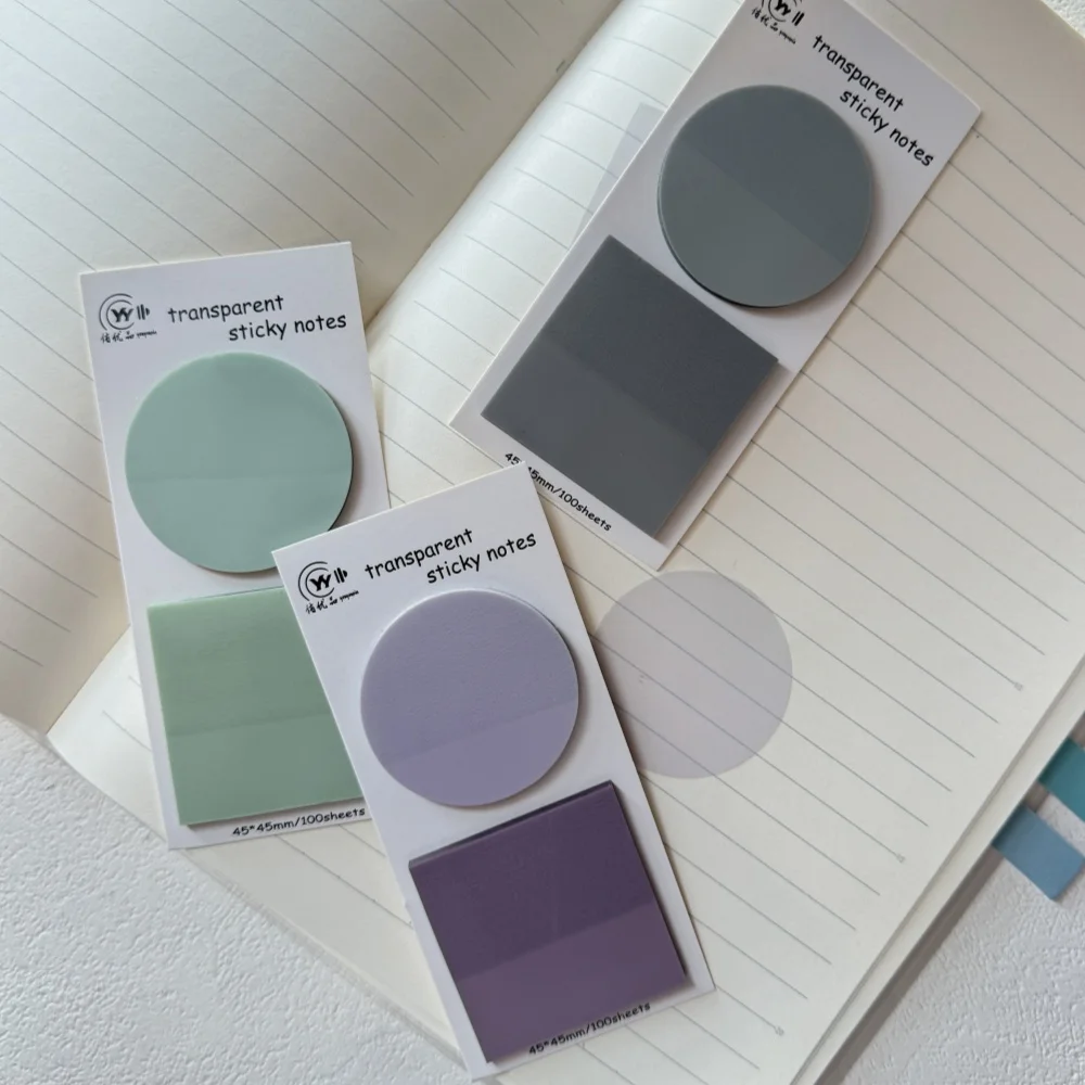 100 ورقة ذاتية اللصق ملاحظة الإبداعية مثبت ملاحظة ملصقات لاصقة ملصقات DIY بها بنفسك سجل القصاصات ملصق طالب المسيل للدموع المفكرة #4