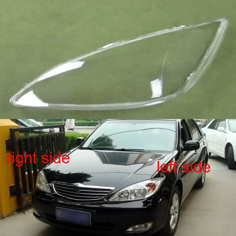 

For Toyota Camry 2002 2003 2004 Headlamp Housing Transparent Mask Cover Headlight Shell Plexiglass Replace Original Lens