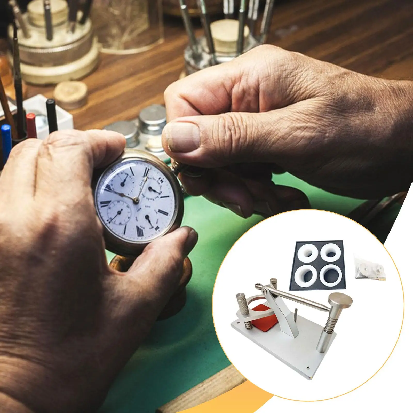 

Watch Glass Remover for Wristwatches Maintenance Easy to Use for Watchmaker Convenient Metal Multifunctional Accessory