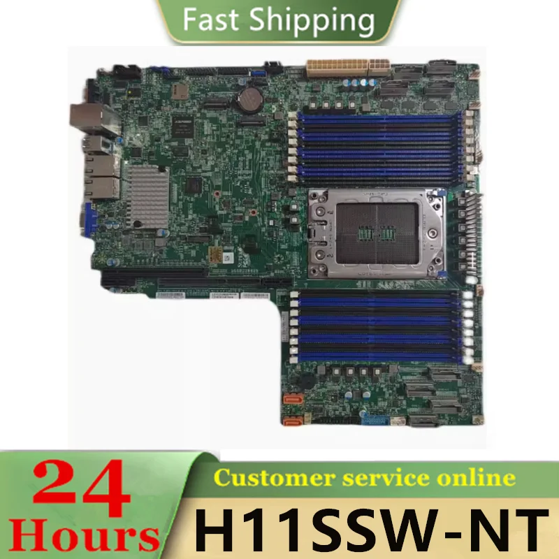 H11SSW-NT Motherboard AMD Single-Channel Support AMD1 Generation REV:2.0 Server Notherboard H11SSW-NT