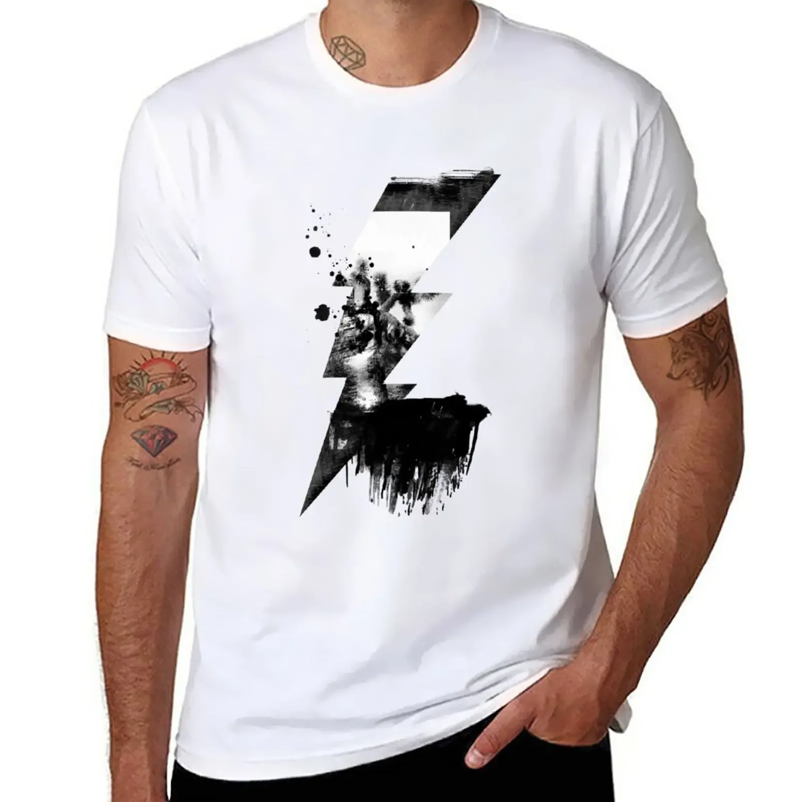 

New Edge U2 Joshua Tree Lightning Bolt T-Shirt sublime t shirt sweat shirt sports fan t-shirts Aesthetic clothing men clothing