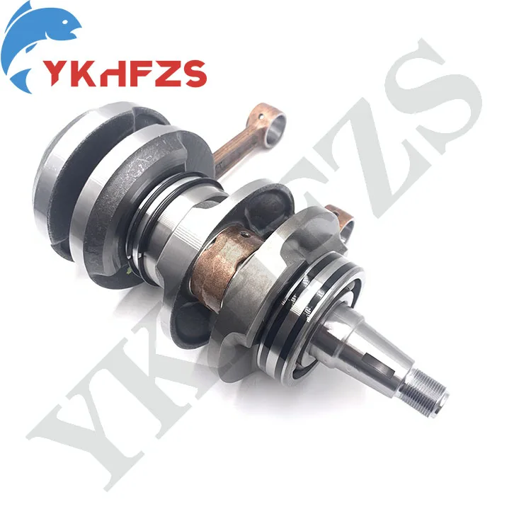 66T-11400 Crankshaft Assy 66T-11400-01 for Yamaha 2 Stroke 40HP 40X Outboard Engine