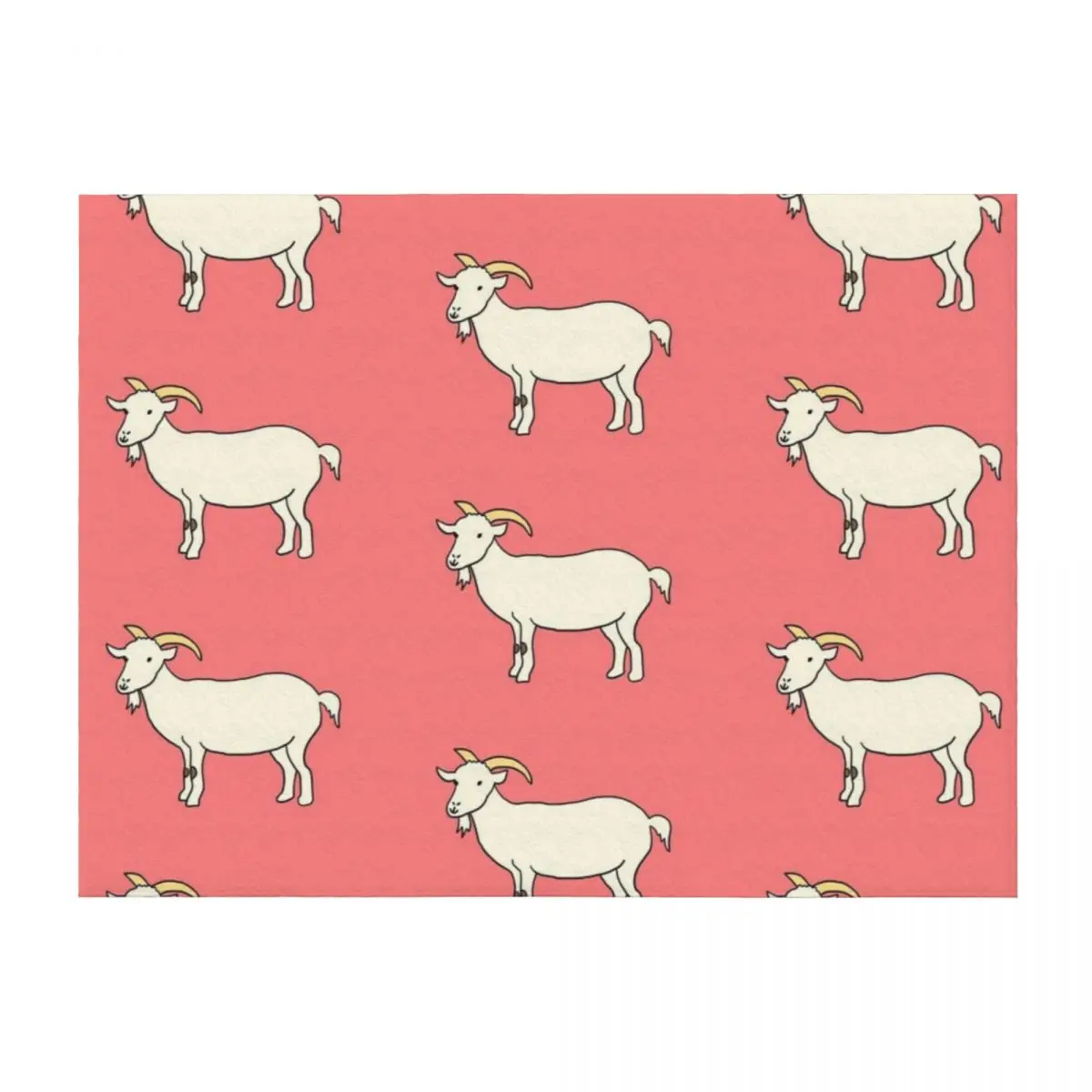 

Cutie Goatie Throw Blanket Quilt Blankets For Sofas Thins Designers Blankets
