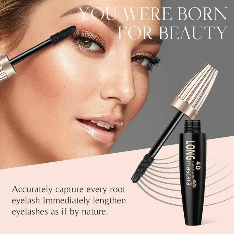 Mascara Volumisant Noir, Waterproof, Bouclant, Longue Tenue