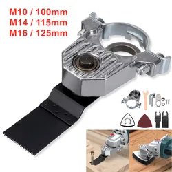 M10/M14 HCS Oscillating Tool Adapter Oscillating Saw Blade Accessories Grinder Renovator Trimmer blades Wood Cutting