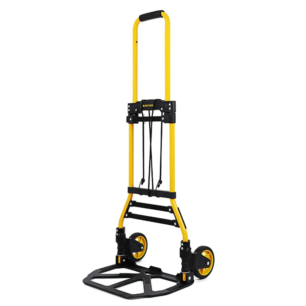 

Folding Climbing Machine trolley Truck Luggage cart Pull truck, grocery cart, trailer Stair climber cart carry heavy goods