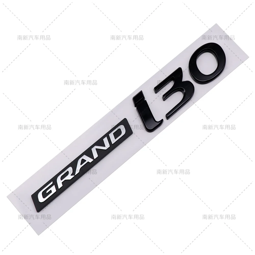 Hot Sale 3D ABS GRAND i10 i20 i30 i40 Letter Emblem Fit Hyundai Self Adhesive Car Rear Trunk Tailgate Modification Badge Sticker view 6