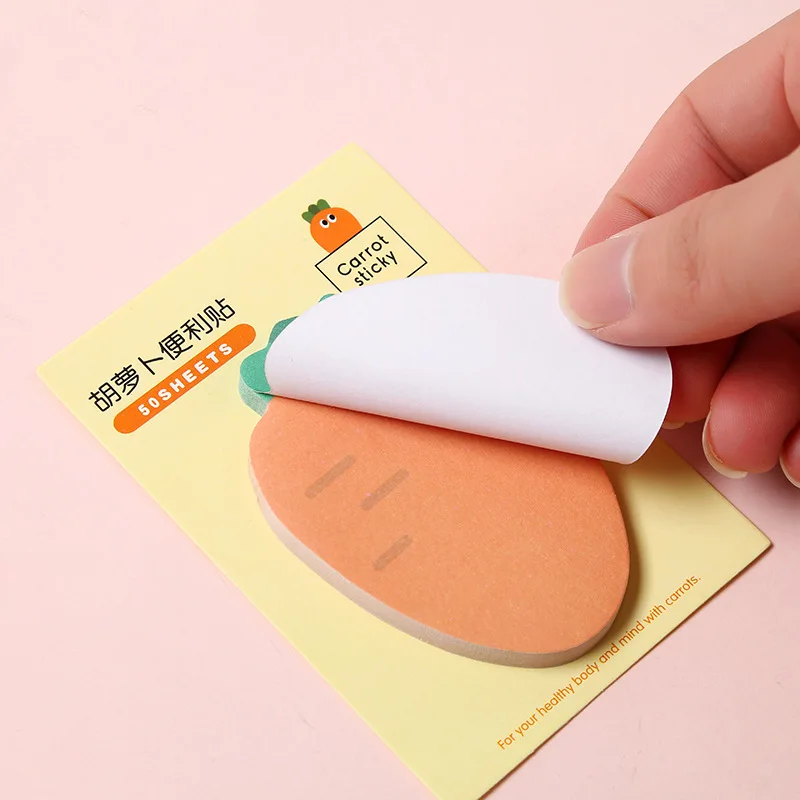 الجزرة لطيف مذكرة الوسادة كتاب المفكرة علامة مذكرة الطالب ملاحظة مكتب الملحقات Kawaii #4