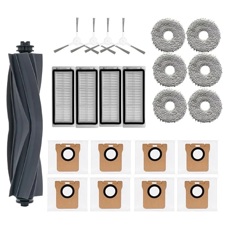 ตัวกรอง Hepa Mop ถุงเก็บฝุ่นหุ่นยนต์เครื่องดูดฝุ่นอุปกรณ์เสริมสําหรับ Dreame Bot L20 Ultra / X20 Pro