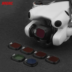 BRDRC Mini 4 Pro ND Filter Set for DJI Mini 4 Pro Drone Accessories UV CPL ND8 16 32 64 Len Filters for DJI Mini 4 Pro