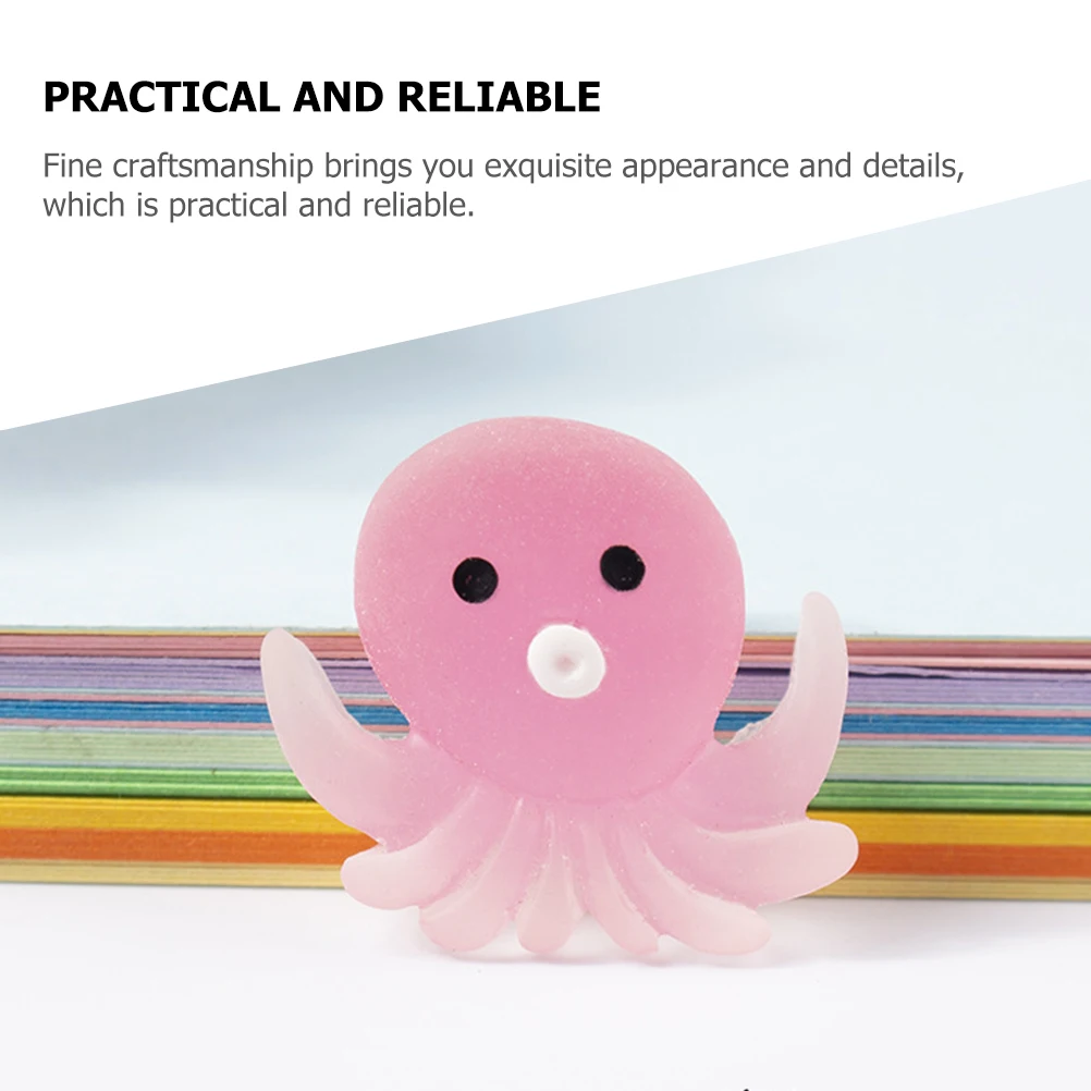 

60pcs Ocean Series Resin Charms Small Fish Crab Decorative Phone Case Accessories Kids Supplies Reusable Sea Animals