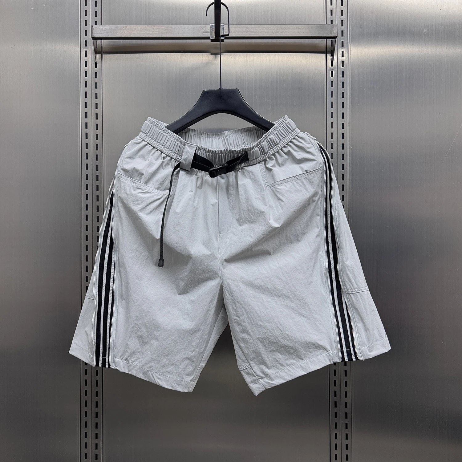 

Лето 2023, новые свободные широкие спортивные брюки в европейском стиле, повседневные брюки в американском стиле ретро, прямой крой, свободный крой, молодежная мода