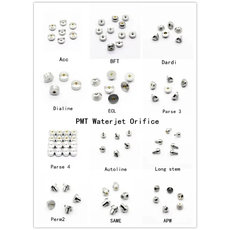 Waterjet Spare Part P3 Ruby Orifice 009519-12 for Waterjet Cutting Head