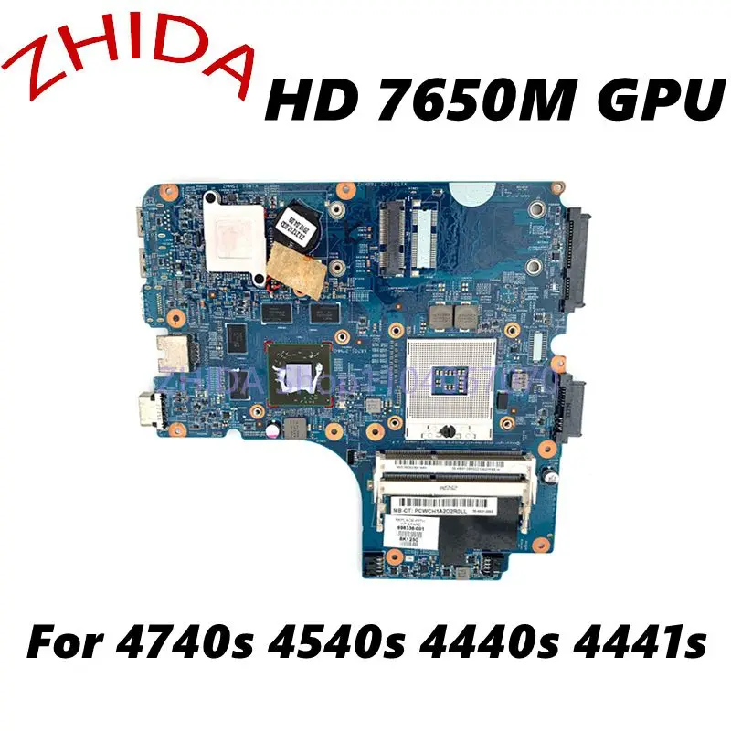 For HP probook 4740s 4540s 4440s 4441s Laptop Motherboard HM76 HD7650M GPU 683494-501 683493-001 683494-001 Mainboard full test