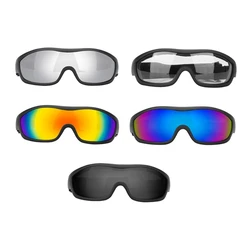 Motorcycle Electric Bike Riding Goggles with Anti UV Lens Clear & Comfortable Eyewear for Motorbike E bike Cycling
