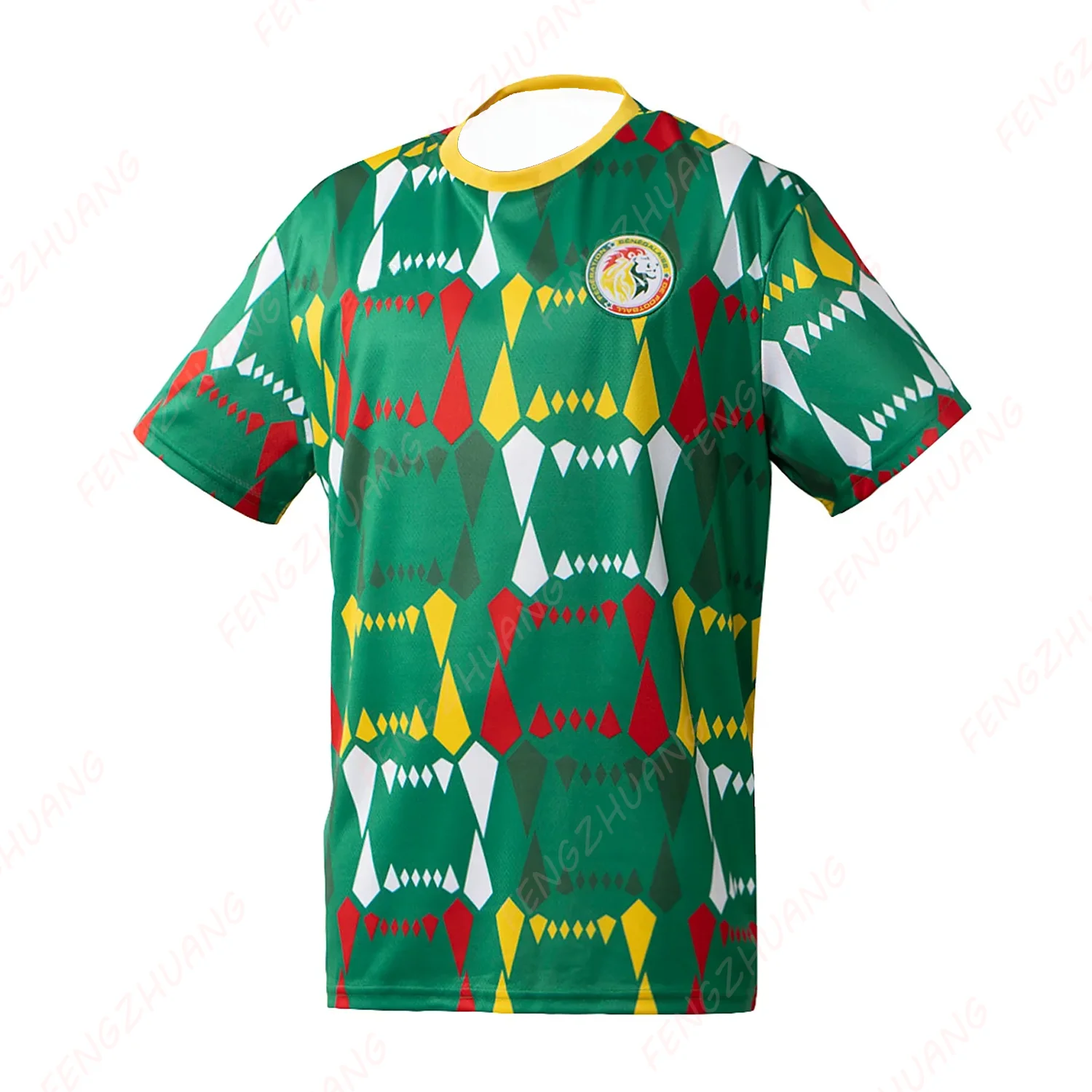 Senegal national team 2023 shirt Outdoor Sweat Absorbent Quick Dry Soccer Jersey Summer Classic Casual Loose T-Shirt