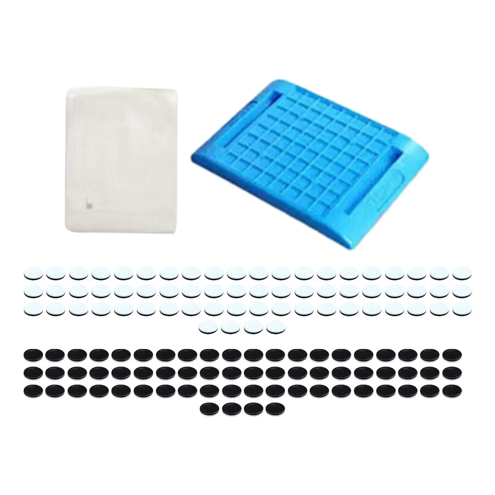Reversi Board Game Set Educational Deepened Chess Groove Design Family Fun Game Interactive Toy for Traveling Home Camping