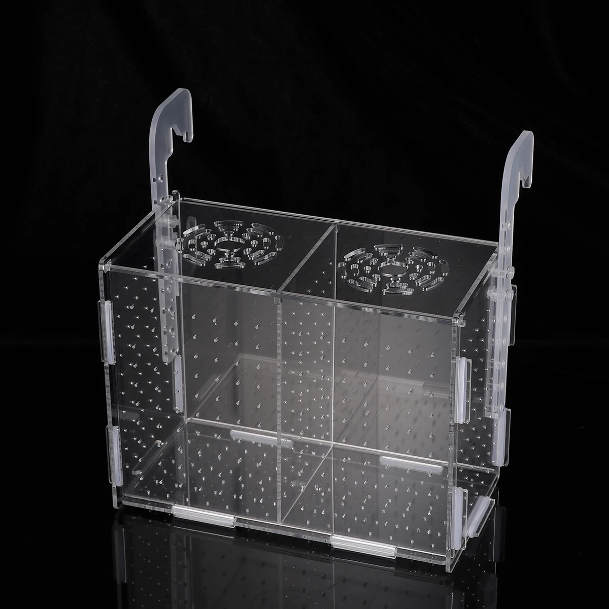

Aquarium Fish Tank Isolation Box Hatchery Incubator Breeding Spawning Viviparous Betta Guppy Newborn Protection Acrylic