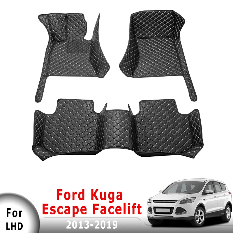 

Car Floor Mats For Ford Kuga Escape Facelift 2019 2018 2017 2016 2015 2014 2013 Rugs Dash Mats Auto Interior Accessories Custom