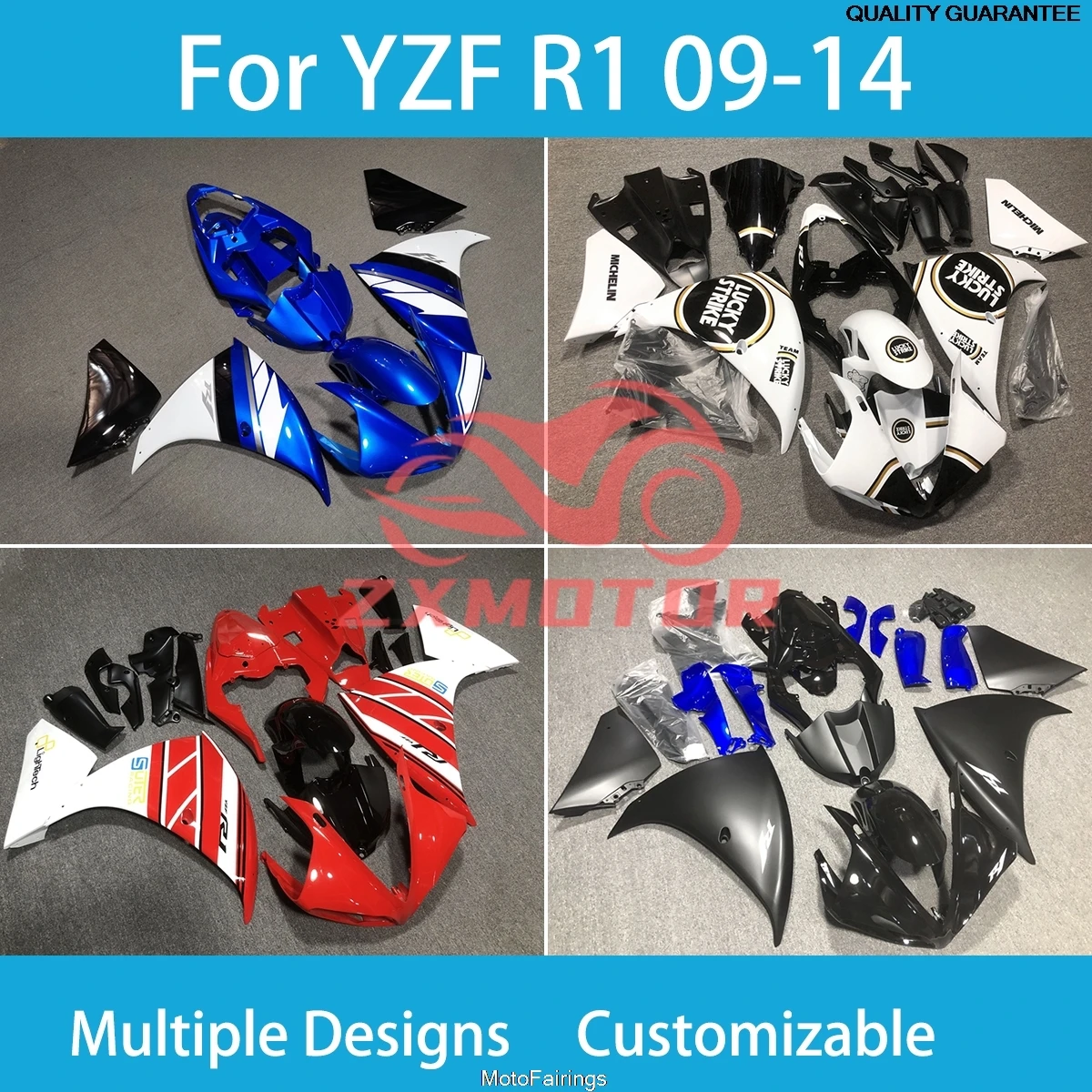 Fits YZF R1 09 10 11 12 13 14 Prime Fairings for Yamaha YZF-R1 2009 2010 2011 2012 2013 2014 Fairing Panel Kit Bodywork