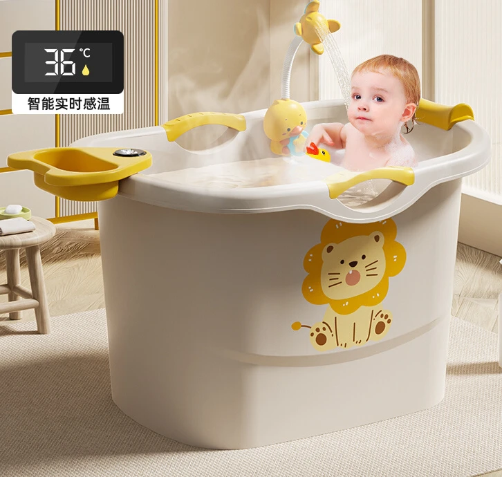 Children's bathtub for babies can sit tub large autumn and winter children's bath tub