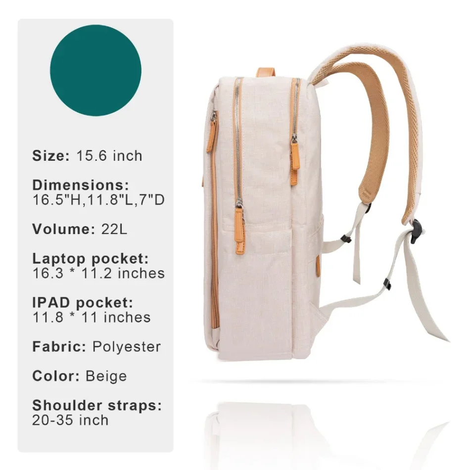 Multifunctionele Reis Rugzak Vrouw Vliegtuig Tas Air Dames Notebook Tassen Voor Vrouwen Usb Opladen Lichtgewicht Laptop Bagpacks