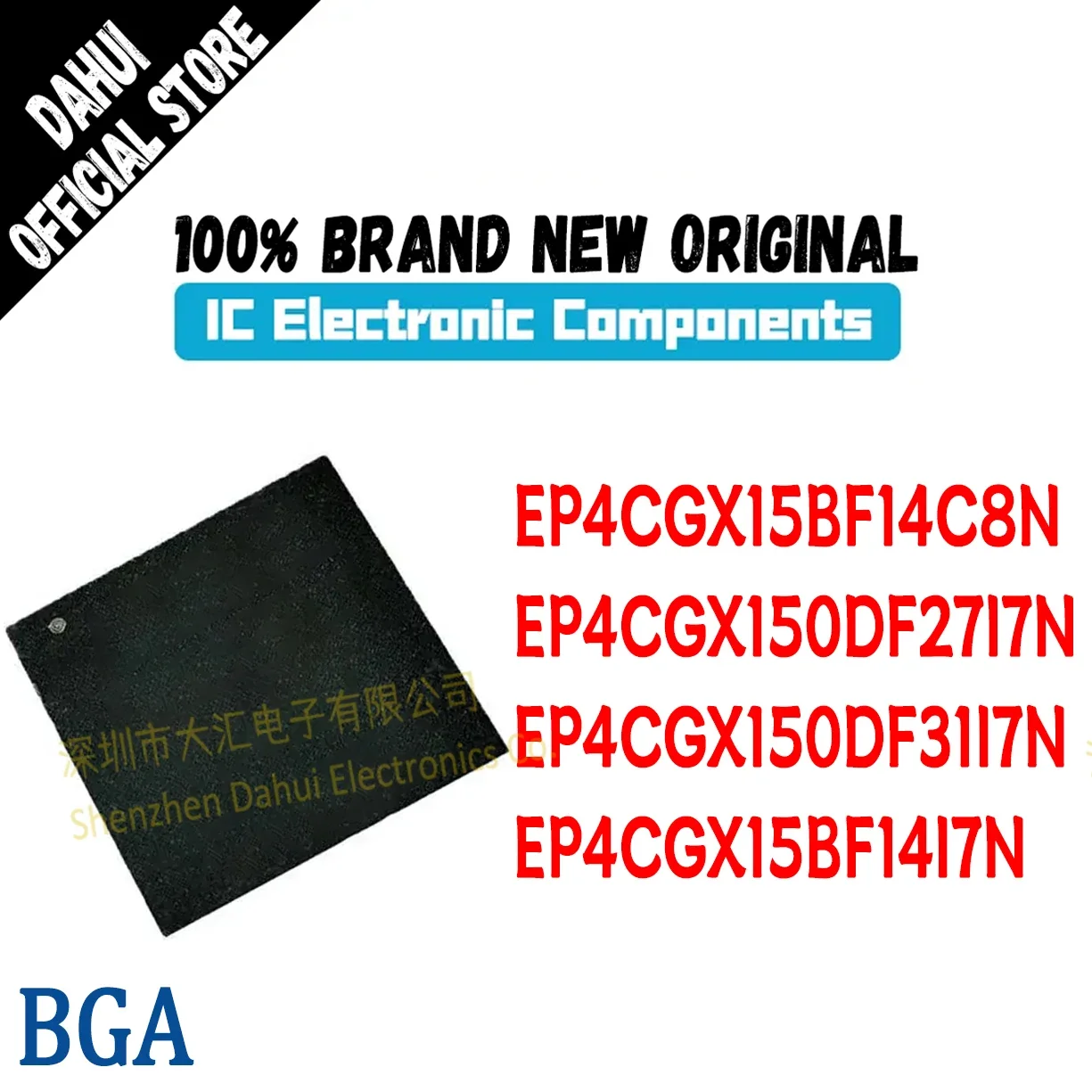 

EP4CGX15BF14C8N EP4CGX150DF27I7N EP4CGX150DF31I7N EP4CGX15BF14I7N IC Chip BGA Programmable Logic New Original