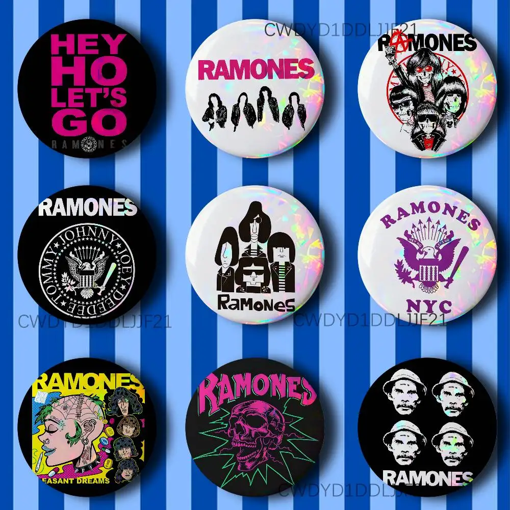 The R-Ramones Road to Ruin  Badge Brooch Figure Lapel Pins Clothes Backpack Fashion Cute Collection Decoration Display