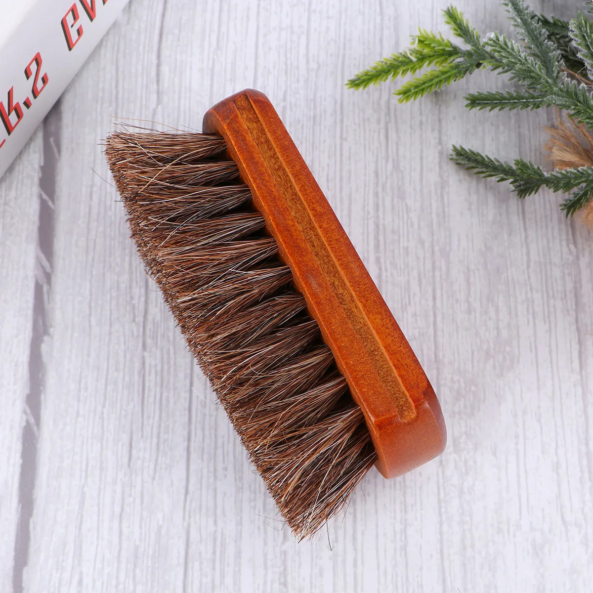 

1pc Horse Hair Shoes Cleaning Tool Durable Lightweight Portable Shoe Polishing Boot Care Odorless Long Lasting Creative Design