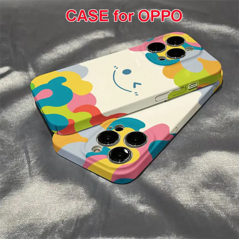 New Hard Case for OPPO Find X5 Pro X3 Lite X2 Neo F23 F21 F21S F19 Pro+ F17 Pro F15 F11 F9 R17 R15 4G 5G Fashion Casing Cover