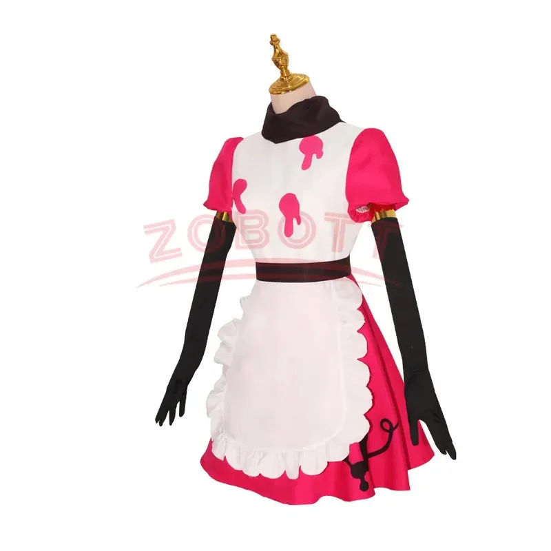 Niffty Anime Hazbin Niff Cosplay Costume Suit Cute Devil Roleplay Clothes Uniform Hotel Cosplay Halloween Party Women Dress