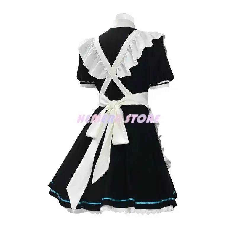 2025 New Game Blue Archive Anime Tendou Arisu Cosplay Costume Wig French Maid Lolita Skirt Woman Kawaii Sexy Carnival Hallow ❤ ❤