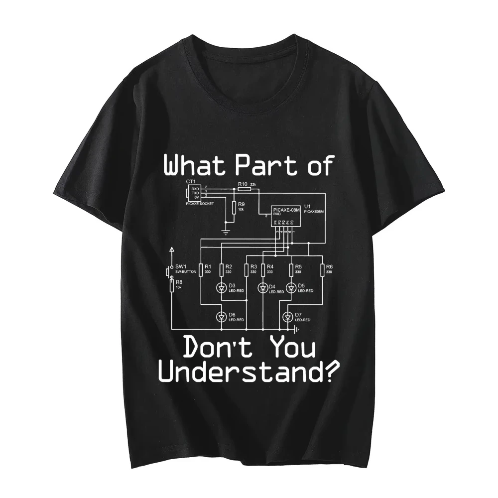 Camisetas divertidas de electricista para hombre, diagrama de cableado eléctrico, camiseta de Aift para marido y papá, pantalón corto informal de moda, camisetas de manga para mujer